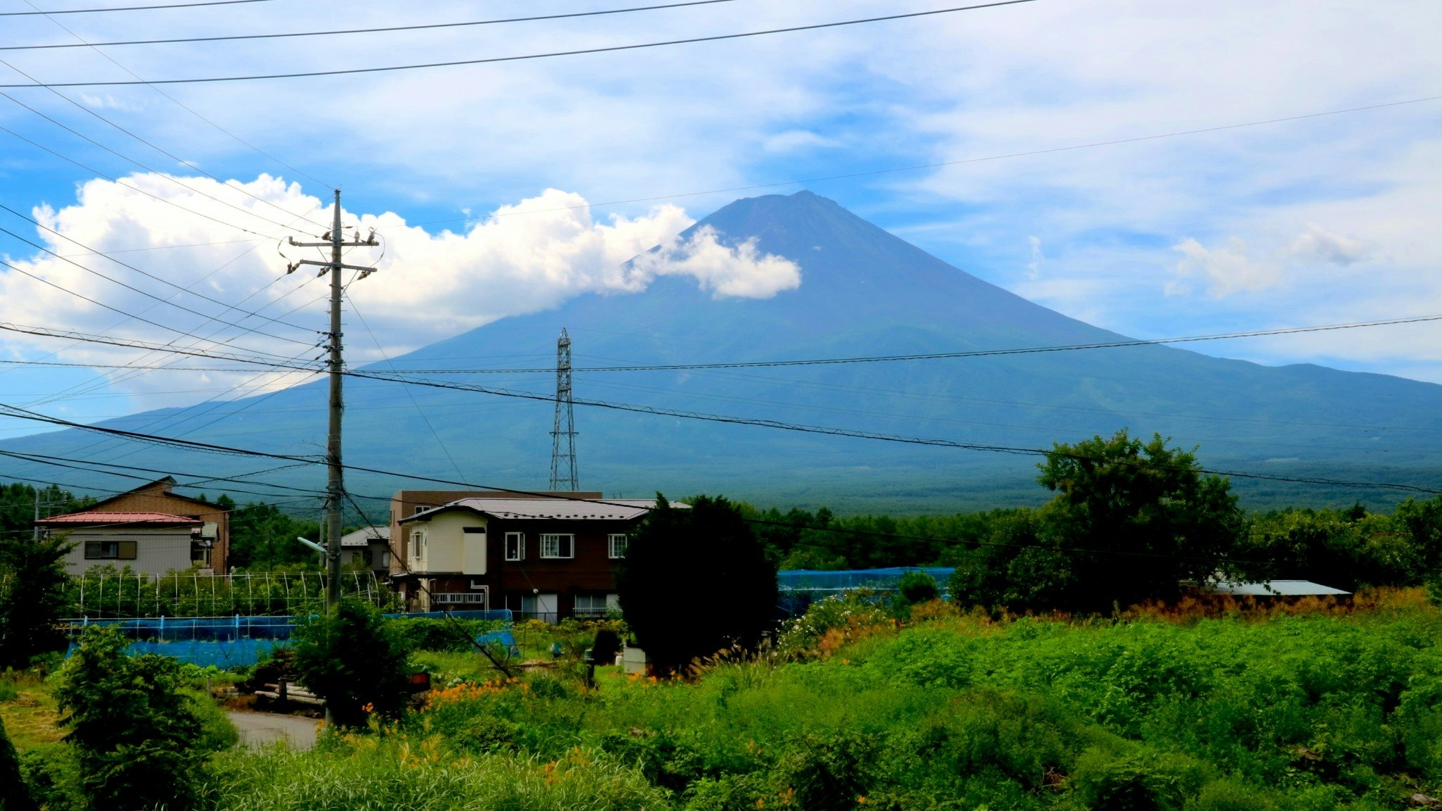 【C棟】富士山を一望!河口湖駅から徒歩7分一棟まるまる貸し切り